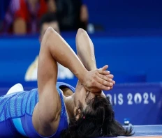 A gold medal was possible, but now there will be empty hands. Vinesh Phogat was eliminated from the Olympics in Paris.